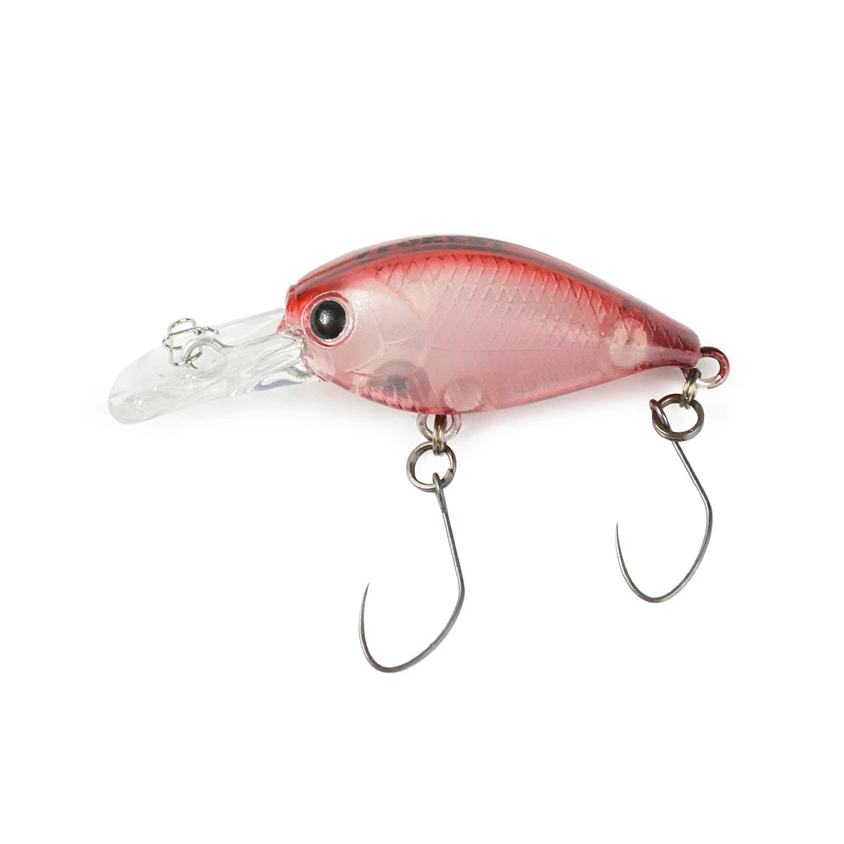 【FOREST】 フォレスト ラッキークラフトコラボ ディープクラピーフォレストカラー 3.1g 3.4mm クランク ルアー