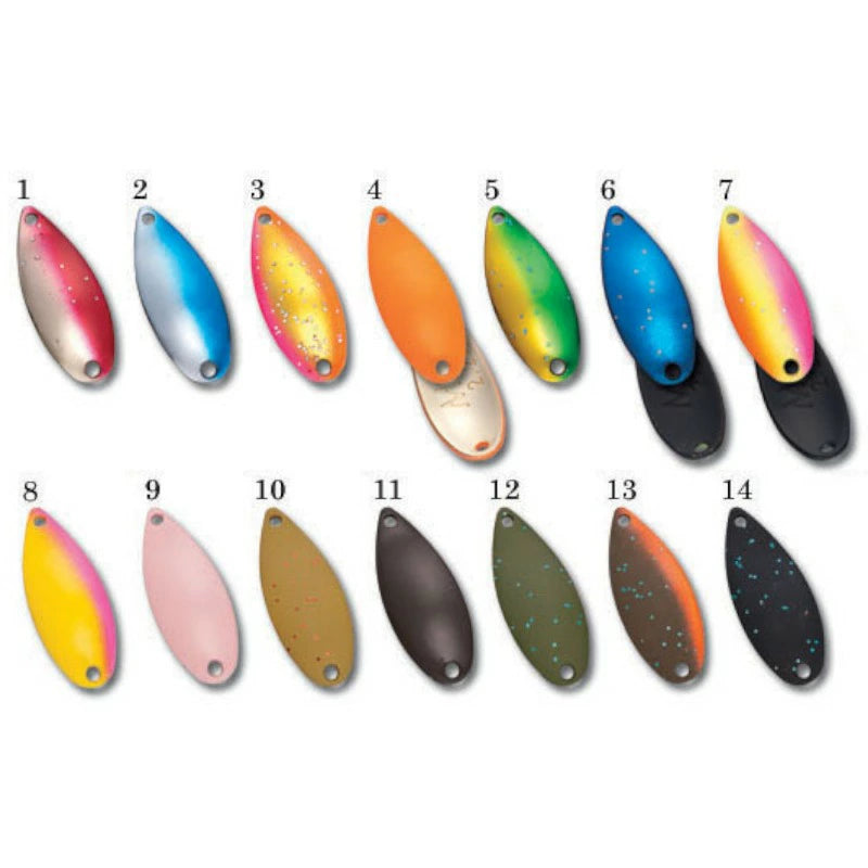 フォレスト MIU ネイティブ 2.2g スタンダードカラー ルアー スプーン