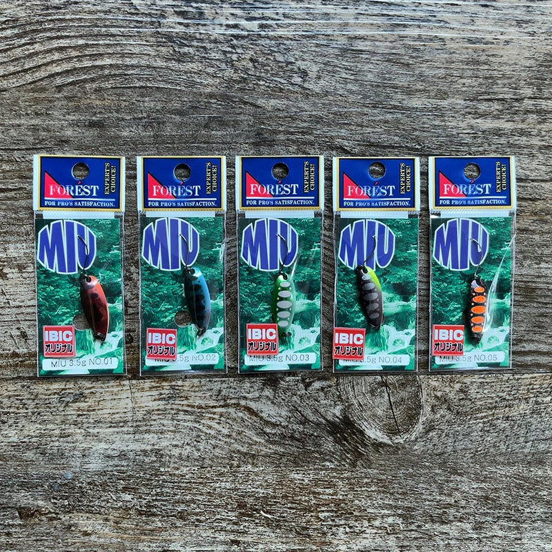 【FOREST】 フォレスト MIU ネイティブ 3.5g 厚板 アイビック限定カラー 2023 ルアー