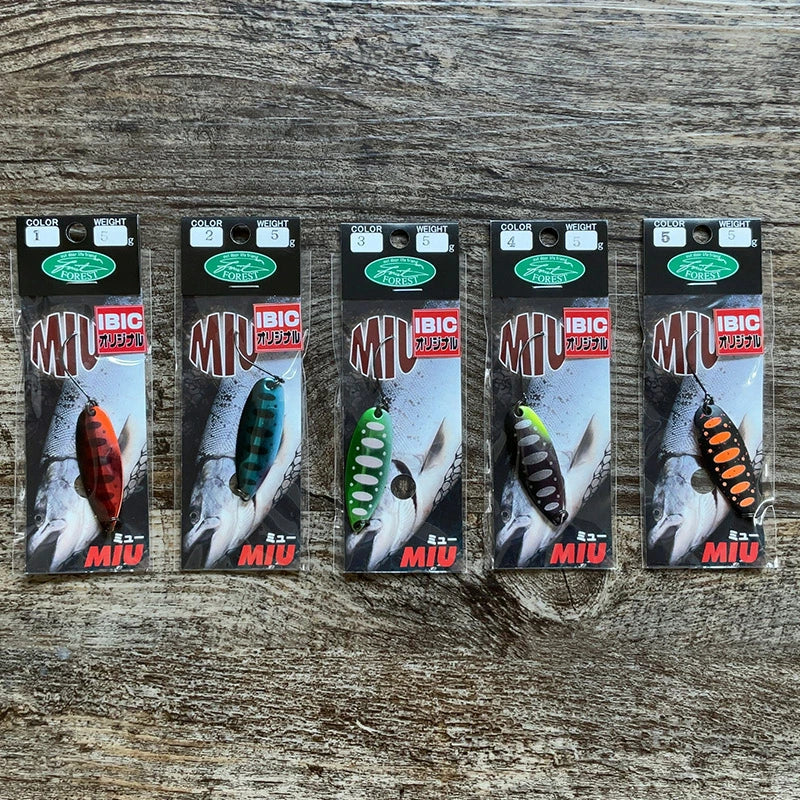フォレスト MIU ネイティブ 5g アイビック限定カラー 2023 ルアー fr-miu5-2023