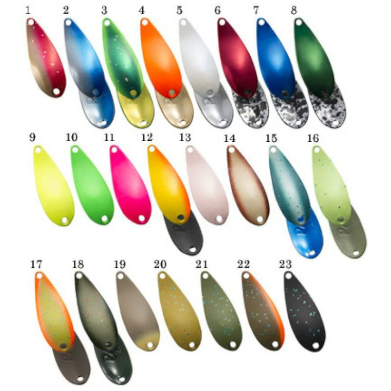 フォレスト PAL パル 1.6g ルアー スプーン エリア　fr-pal-16