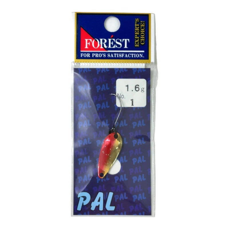 フォレスト PAL パル 1.6g ルアー スプーン エリア fr-pal-16 フォレスト PAL パル 1.6g ルアー スプーン エリア fr-pal-16