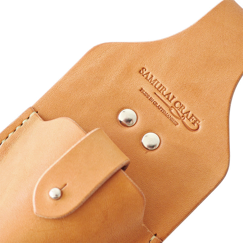 サムライクラフト クニペックス プライヤー 140 / 160用 シース 厚革ヌメ ナチュラル