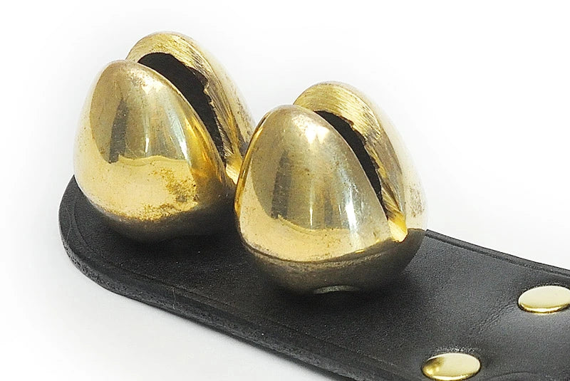 サムライクラフト ベアーベル フック 南部熊鈴 フック式 厚革ヌメ ブラック