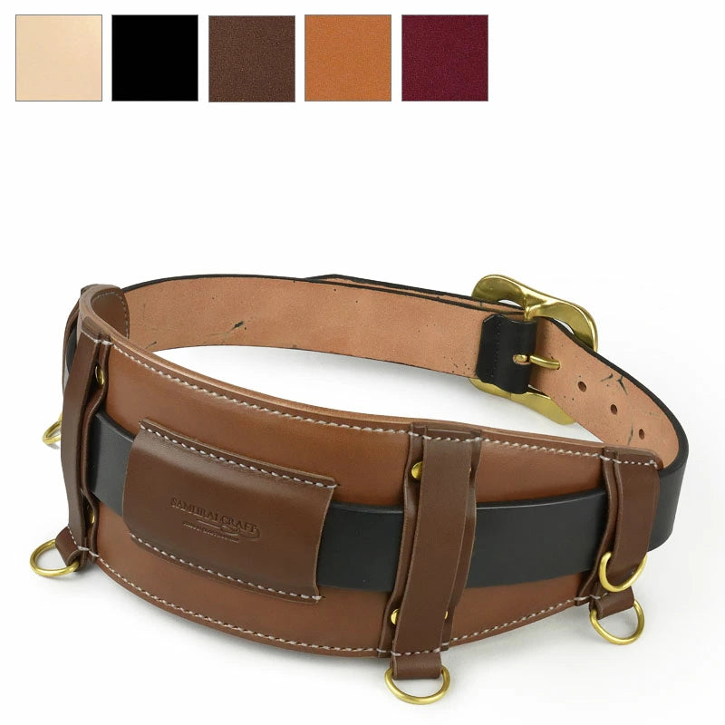 サムライクラフト ウェーディングベルト ショートサイズ 厚革ヌメ