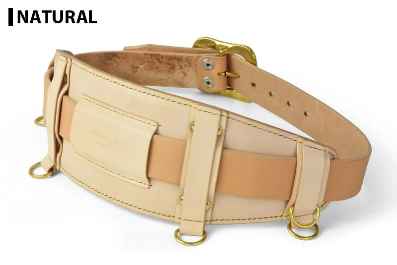 サムライクラフト ウェーディングベルト ショートサイズ 厚革ヌメ