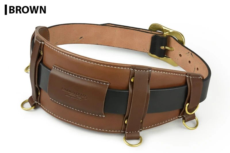 サムライクラフト ウェーディングベルト ショートサイズ 厚革ヌメ