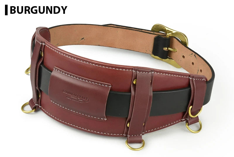 サムライクラフト ウェーディングベルト ショートサイズ 厚革ヌメ