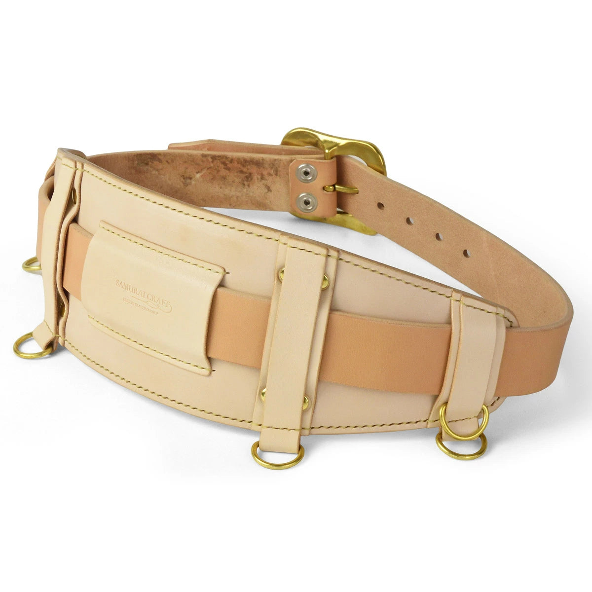 サムライクラフト ウェーディングベルト ショートサイズ 厚革ヌメ