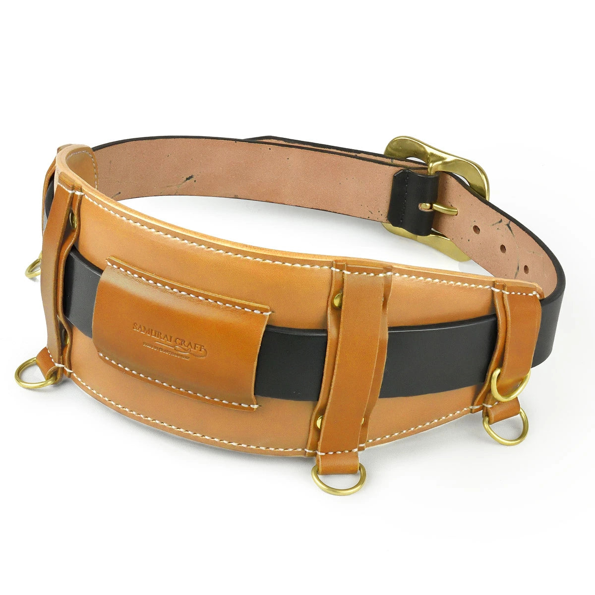 サムライクラフト ウェーディングベルト ショートサイズ 厚革ヌメ