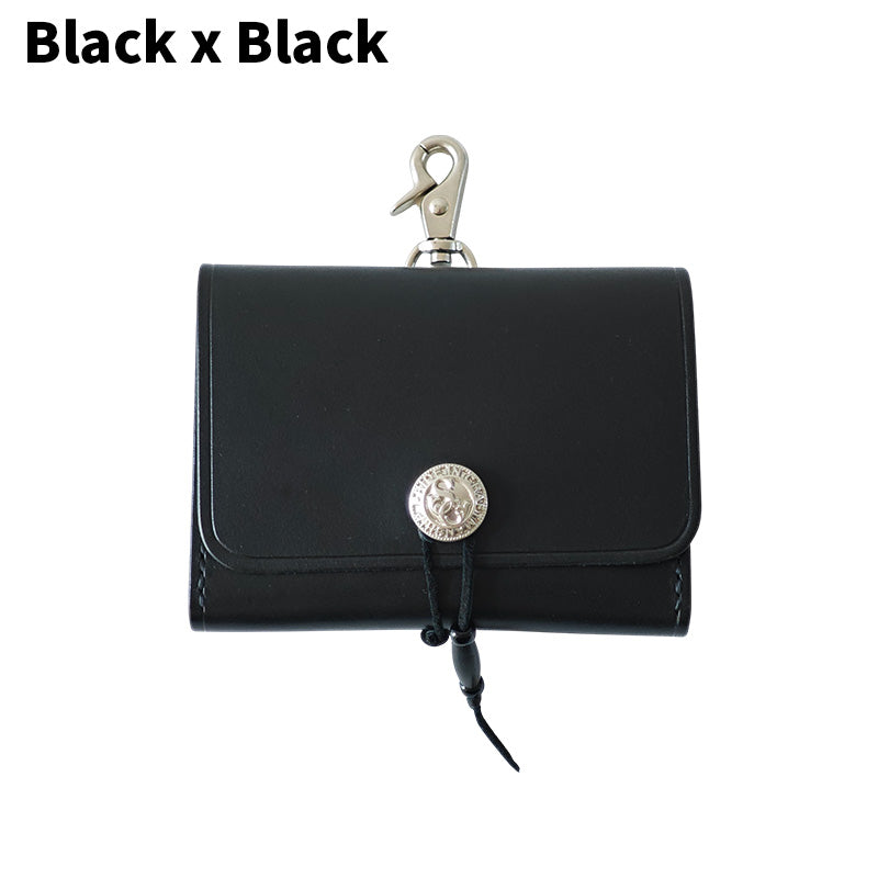 サムライクラフト ウェーディングポーチ オイルレザー ブラック ブラウン