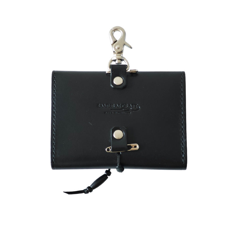 サムライクラフト ウェーディングポーチ オイルレザー ブラック ブラウン