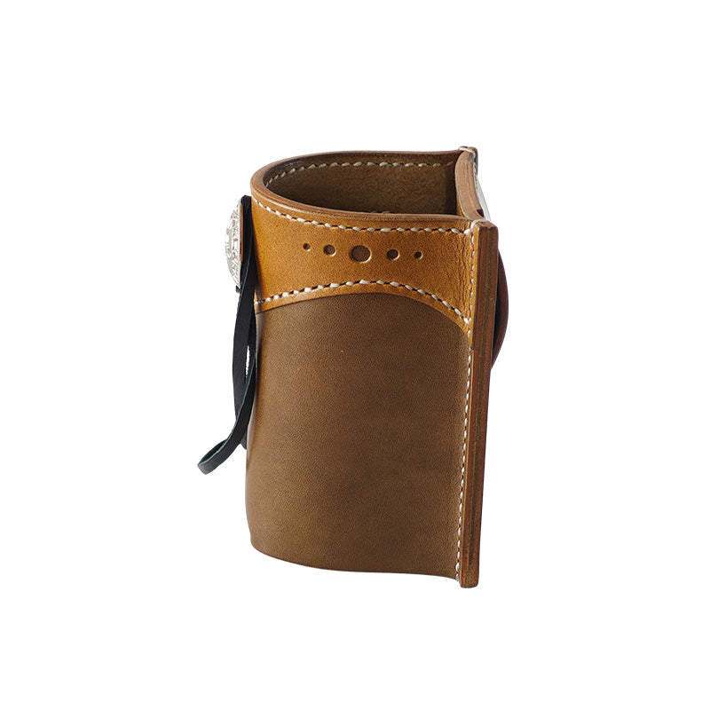 サムライクラフト ボトルホルダー 厚革ヌメ オリーブ