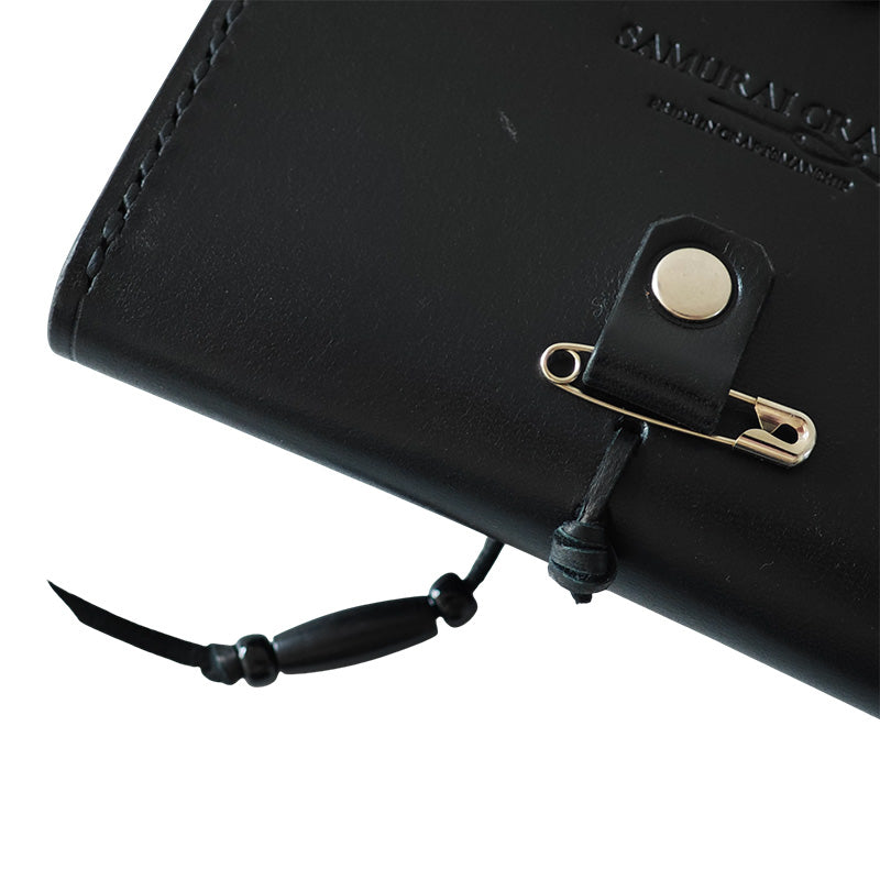 サムライクラフト ウェーディングポーチ オイルレザー ブラック ブラウン