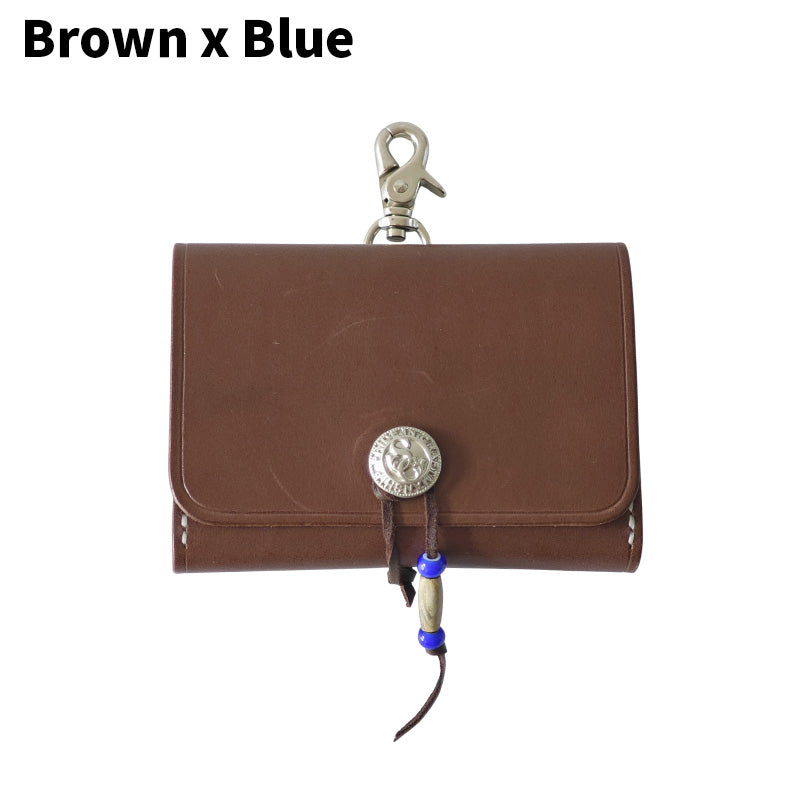 サムライクラフト ウェーディングポーチ オイルレザー ブラック ブラウン