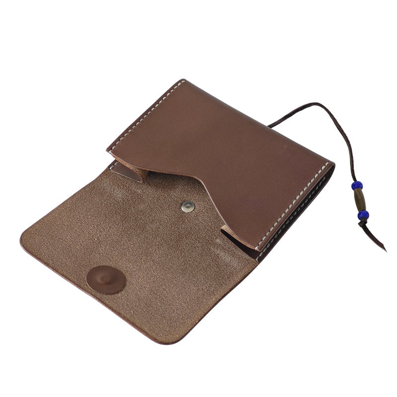 サムライクラフト ウェーディングポーチ オイルレザー ブラック ブラウン