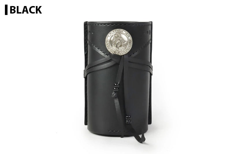 サムライクラフト ドリンクホルダー ペットボトルホルダー 厚革ヌメ