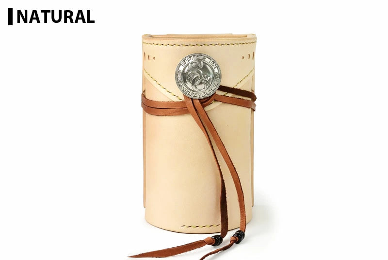 サムライクラフト ドリンクホルダー ペットボトルホルダー 厚革ヌメ