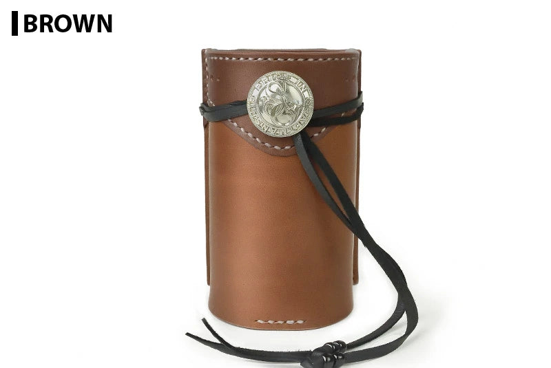 サムライクラフト ドリンクホルダー ペットボトルホルダー 厚革ヌメ