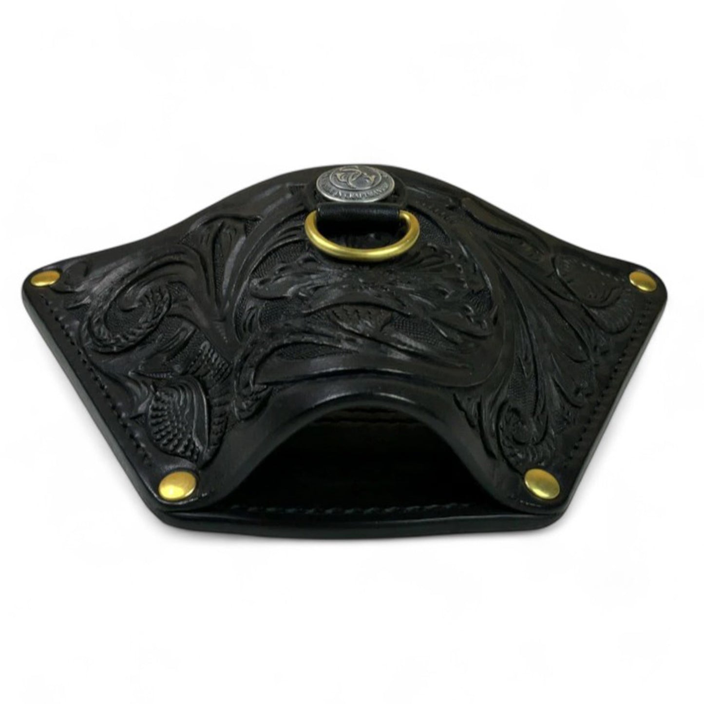 サムライクラフト ランディングネット ホルスター シェリダンスタイルカービング ブラック