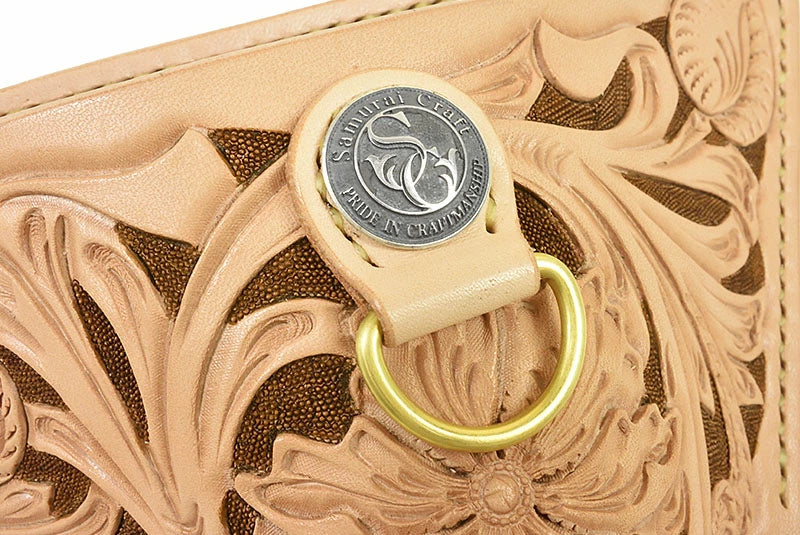 サムライクラフト ランディングネット ホルスター シェリダンスタイルカービング