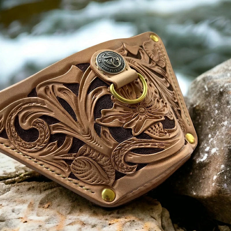 サムライクラフト ランディングネット ホルスター シェリダンスタイルカービング