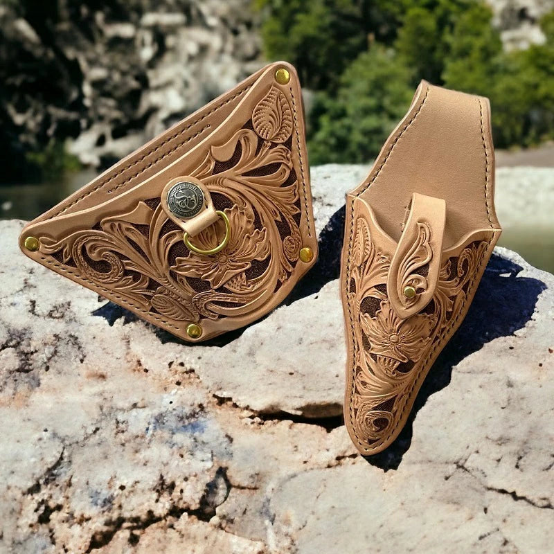 サムライクラフト ランディングネット ホルスター シェリダンスタイルカービング