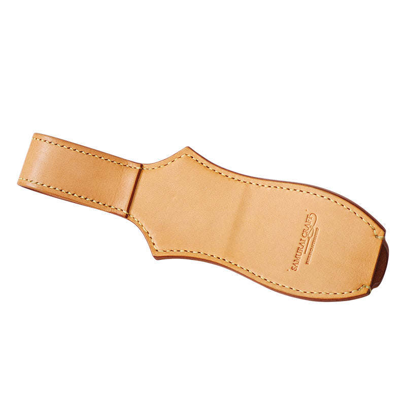 サムライクラフト ロッドホルダー スピニング用 厚革ヌメ ナチュラル