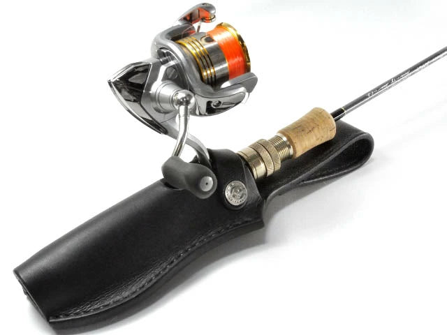 サムライクラフト ロッドホルダー スピニング用 厚革ヌメ