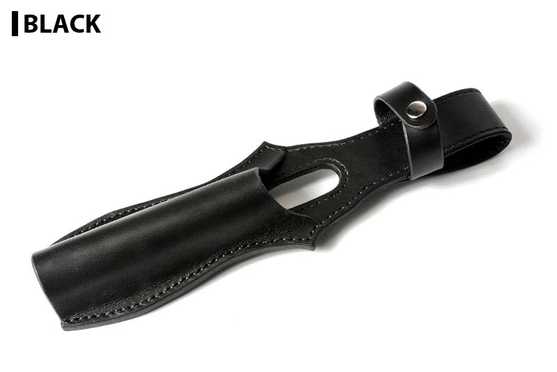 サムライクラフト ロッドホルダー ベイトリール専用 ストレートハンドル用 厚革ヌメ