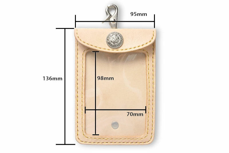 サムライクラフト クリア窓付き 竿釣遊漁証 年券ホルダー ブラック