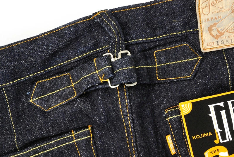 graphzero GZ-16SL-02 16oz ヘリンボーン スリム ジーンズ OW インディゴ デニム ワンウォッシュ セルビッチ パンツ コットン 日本製 HEART MADE BASE ハートメードベース