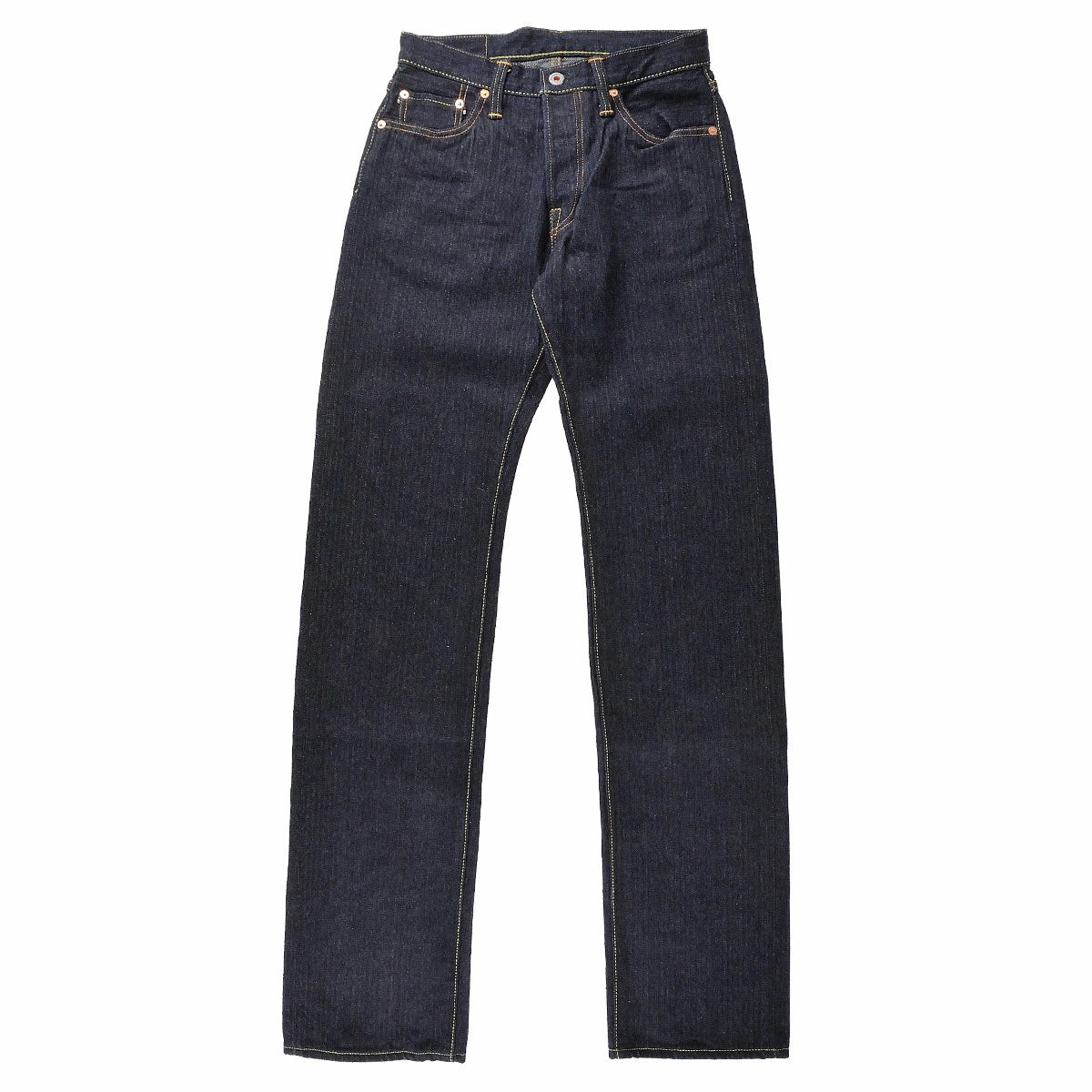 graphzero GZ-16ST-01 16oz へリンボーン ストレート ジーンズ OW インディゴ デニム ワンウォッシュ セルビッチ パンツ コットン 日本製 HEART MADE BASE ハートメードベース