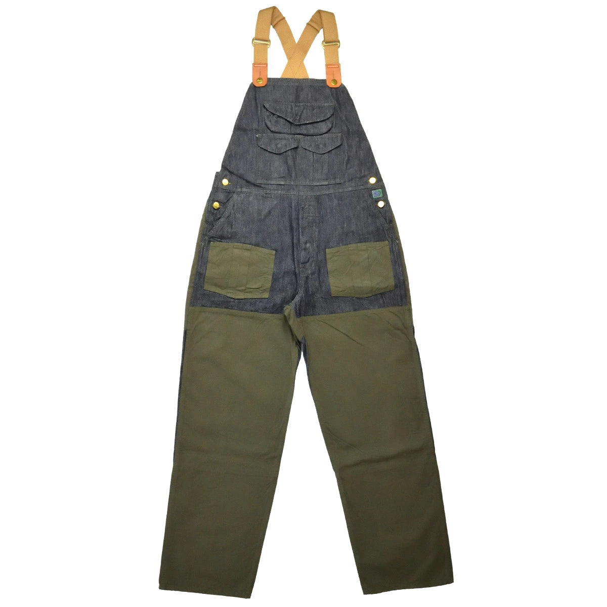 graphzero GZ-HOR2 ハンティングオーバーオール 2 カーキ ベージュ デニム ネイビー つなぎ ワークパンツ コットン 日本製 HEART MADE BASE ハートメードベース