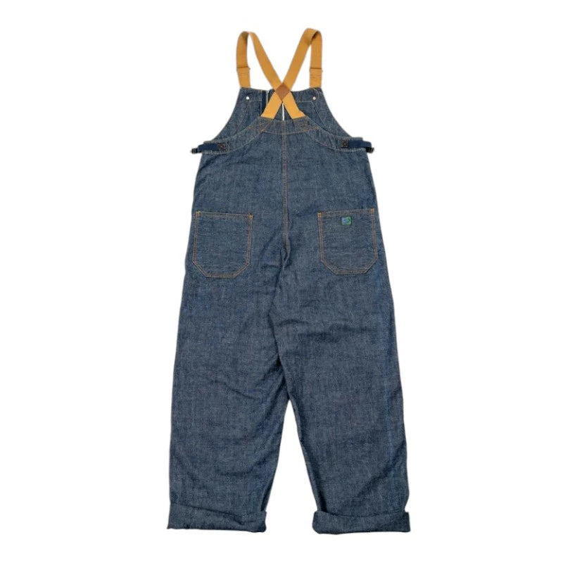 graphzero GZ-USNOA Deck Bib Overall デッキオーバーオール インディゴ ID アメカジ メンズ レディース ユニセックス