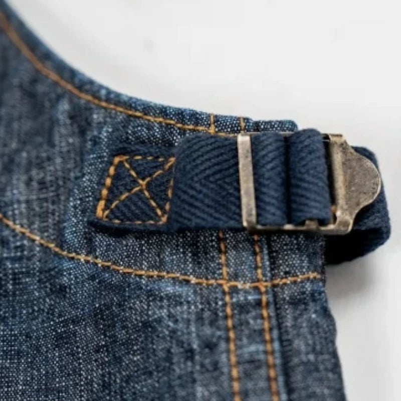 graphzero GZ-USNOA Deck Bib Overall デッキオーバーオール インディゴ ID アメカジ メンズ レディース ユニセックス