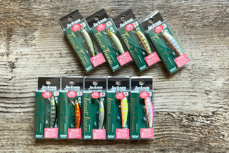 ジャクソン Trout Tuneトラウトチューン (Normal type)　55ｍｍ シンキング トラウト ネイティブルアー プラグ