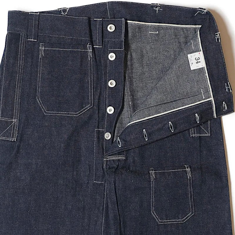 ジョングラッコー  Lot JG-01 1910s ネットメイカーズ トラウザーズ 1910s Netmaker's Trousers ノンウォッシュ