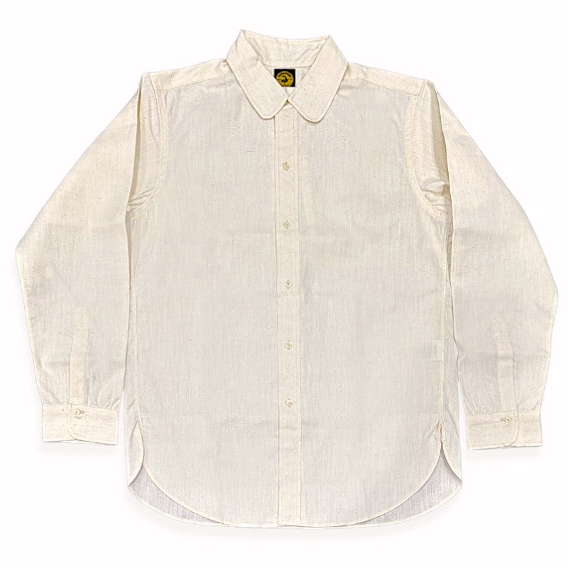 ジョングラッコー BB ラウンドカラー オックスフォード シャツ