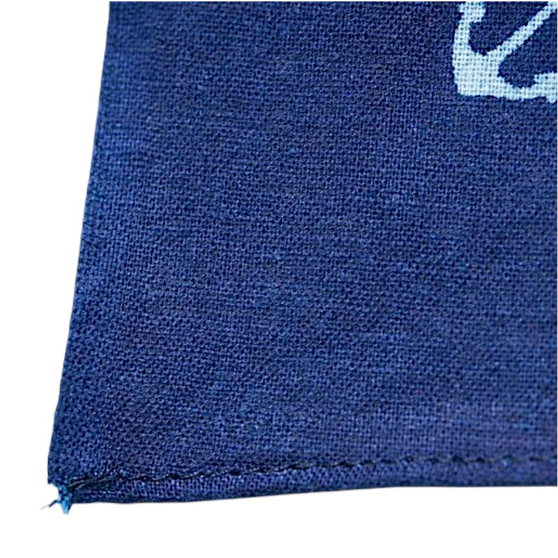 john Gluckow ジョングラッコー JG-BD01 Sailor's Kerchief バンダナ アンカー柄 片耳 カチーフ