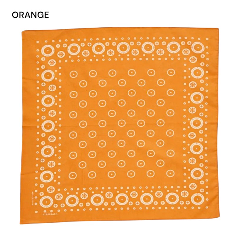 john Gluckow ジョングラッコー JG-BD03 The Circle-Dot Bandana バンダナ サークルドット柄 片耳 カチーフ