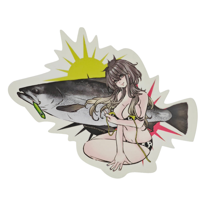 J Like Product ジェイライクプロダクト フィッシュアートステッカー サクラマス