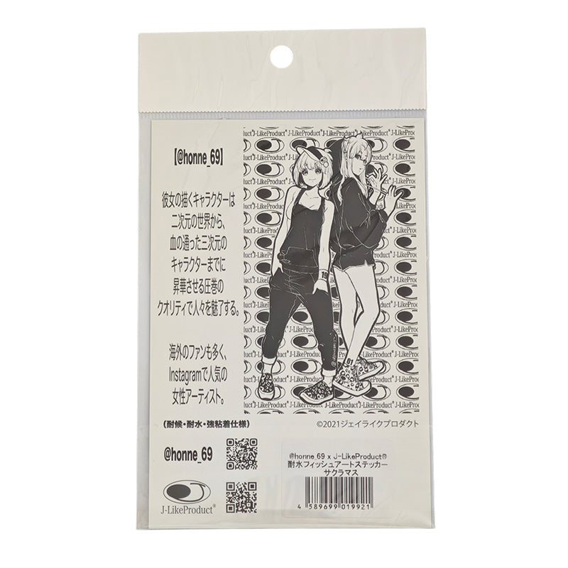 J Like Product ジェイライクプロダクト フィッシュアートステッカー サクラマス