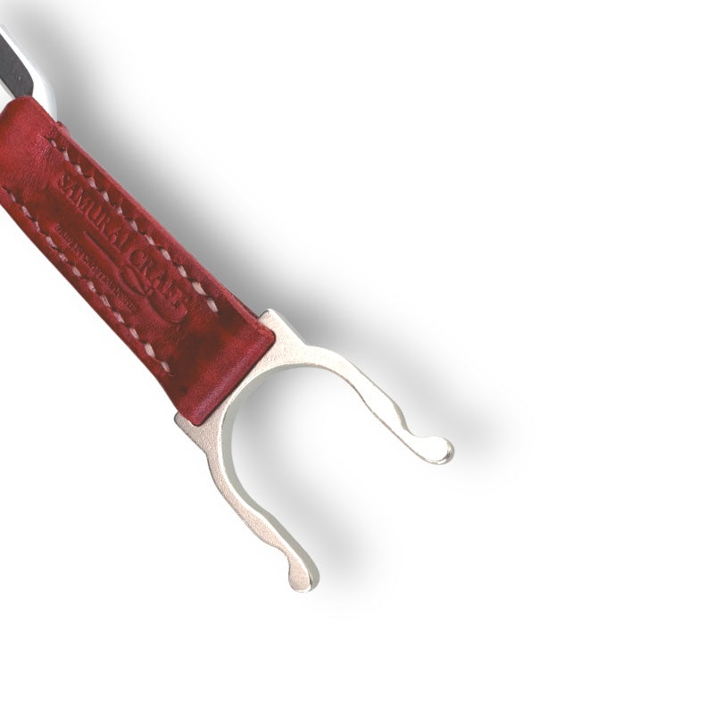 サムライクラフト カラビナ付きペットボトルホルダー ルガトショルダー  - レッド -