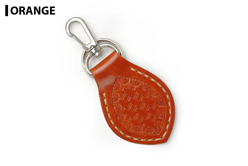 サムライクラフト レザーキーリング キーホルダー ルガトショルダー バスケットウィーブ