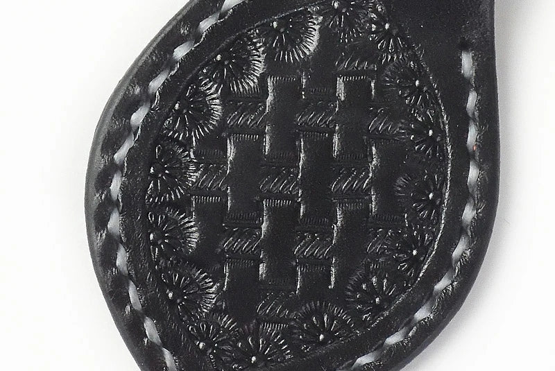 サムライクラフト レザーキーリング キーホルダー ルガトショルダー バスケットウィーブ