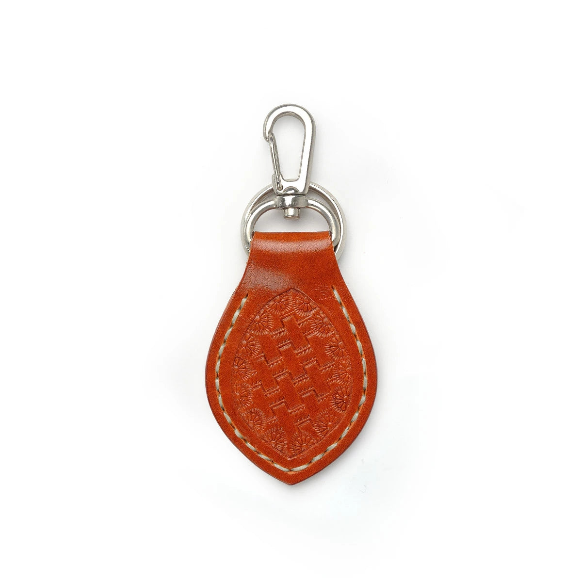 サムライクラフト レザーキーリング キーホルダー ルガトショルダー バスケットウィーブ