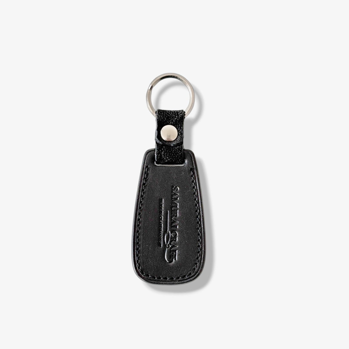 Samurai Craft サムライクラフト キーフォブ キーリング エレファントレザー ティアドロップ key fob