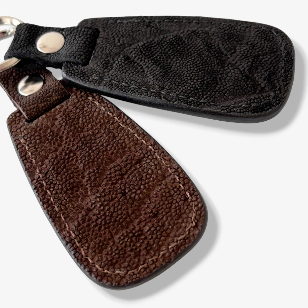 Samurai Craft サムライクラフト キーフォブ キーリング エレファントレザー ティアドロップ key fob