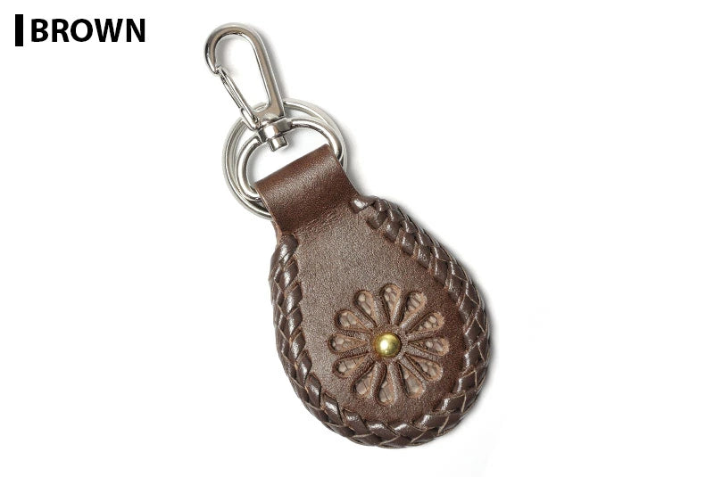 サムライクラフト レザーキーリング キーホルダー リングリザード